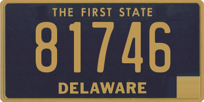 DE license plate 81746