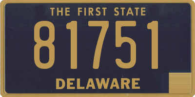 DE license plate 81751
