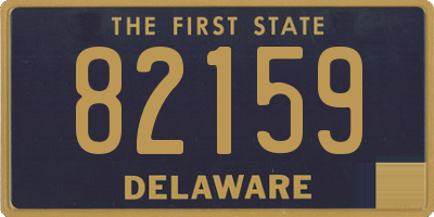 DE license plate 82159