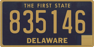 DE license plate 835146