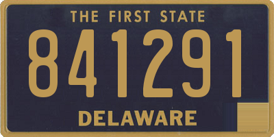DE license plate 841291