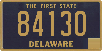 DE license plate 84130