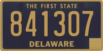 DE license plate 841307