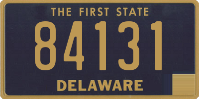 DE license plate 84131