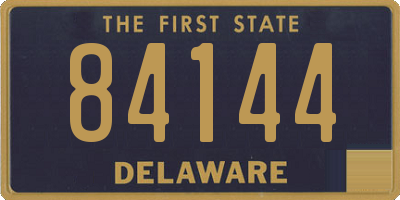 DE license plate 84144