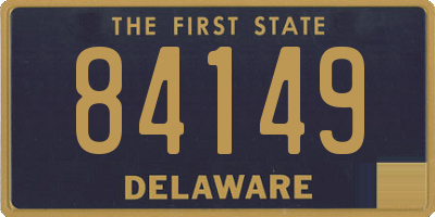 DE license plate 84149