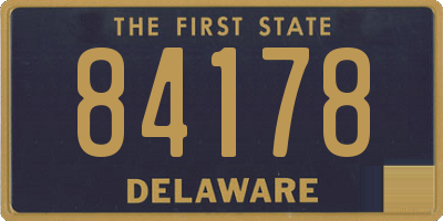DE license plate 84178