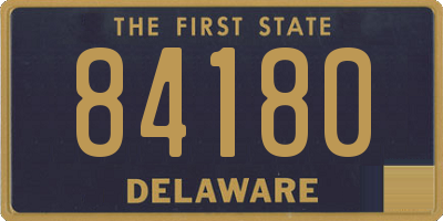 DE license plate 84180