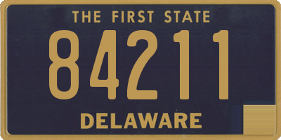 DE license plate 84211