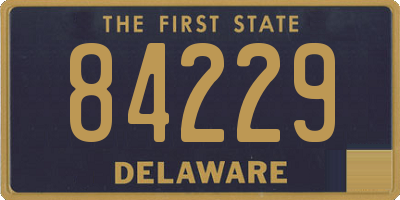 DE license plate 84229