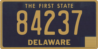 DE license plate 84237