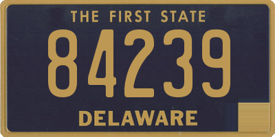 DE license plate 84239