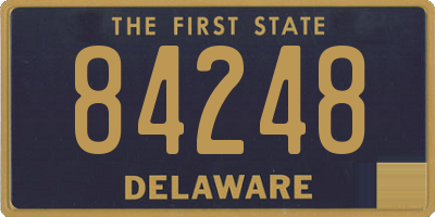 DE license plate 84248