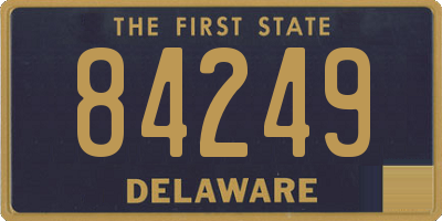 DE license plate 84249