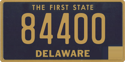 DE license plate 84400