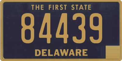DE license plate 84439