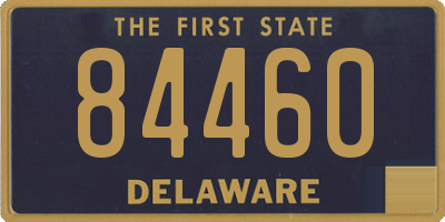 DE license plate 84460