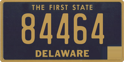 DE license plate 84464