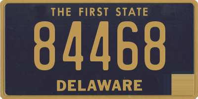 DE license plate 84468