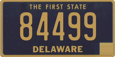 DE license plate 84499