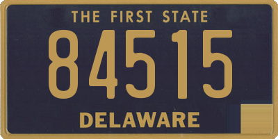 DE license plate 84515