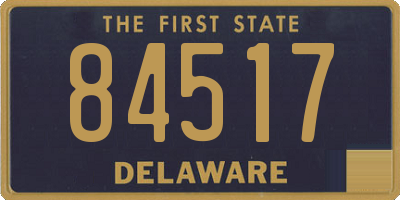 DE license plate 84517