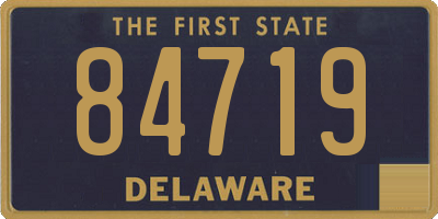 DE license plate 84719