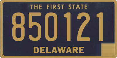 DE license plate 850121