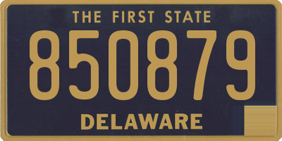 DE license plate 850879