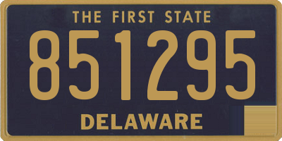DE license plate 851295