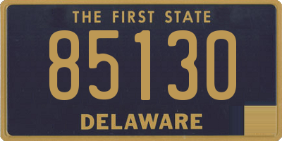 DE license plate 85130