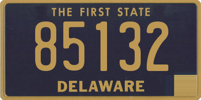 DE license plate 85132
