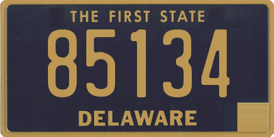DE license plate 85134