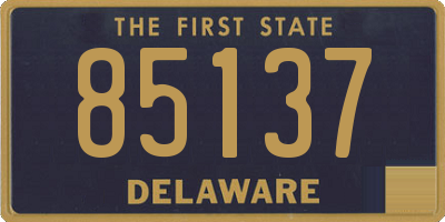 DE license plate 85137