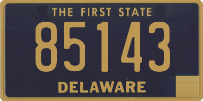 DE license plate 85143