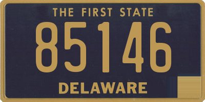DE license plate 85146