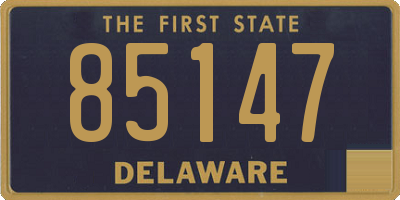 DE license plate 85147