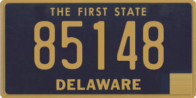 DE license plate 85148