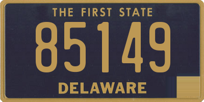 DE license plate 85149