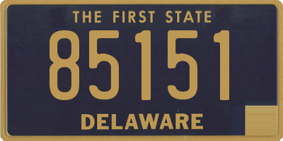DE license plate 85151