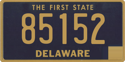 DE license plate 85152