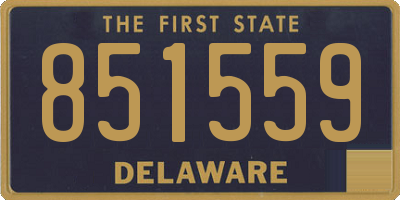 DE license plate 851559