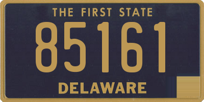 DE license plate 85161