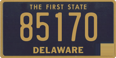 DE license plate 85170