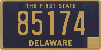 DE license plate 85174