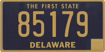 DE license plate 85179