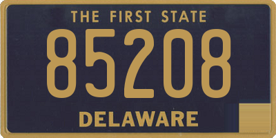 DE license plate 85208