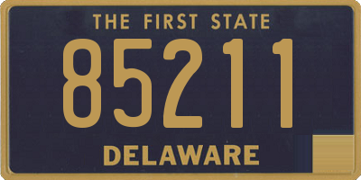 DE license plate 85211