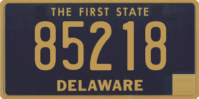 DE license plate 85218