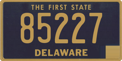 DE license plate 85227